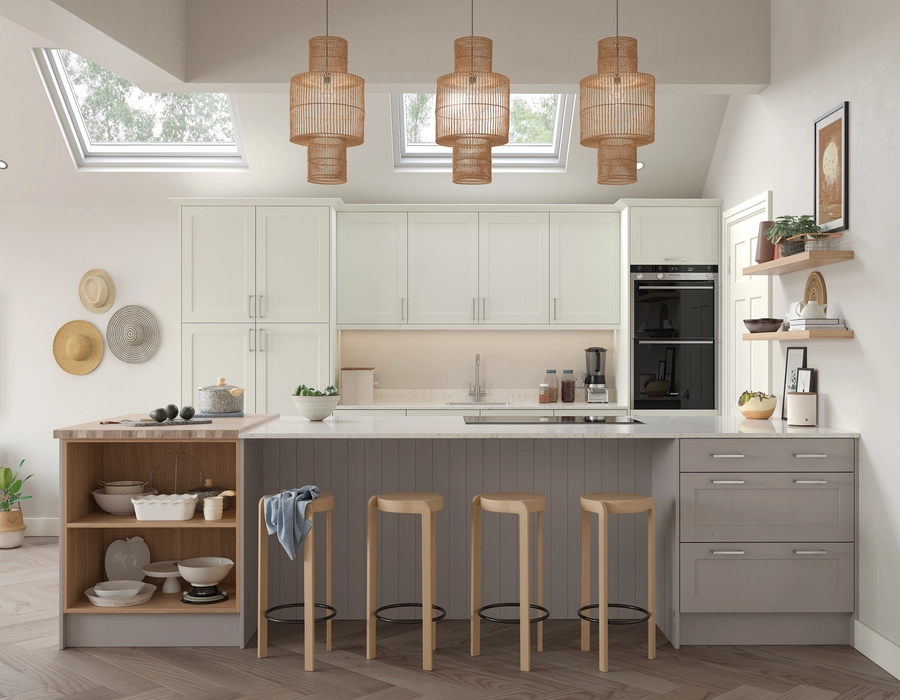 White Kitchens.
