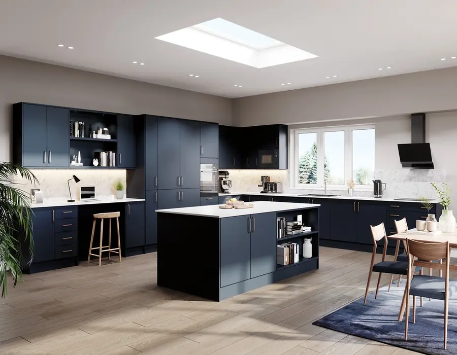 Blue Kitchens Inspirations