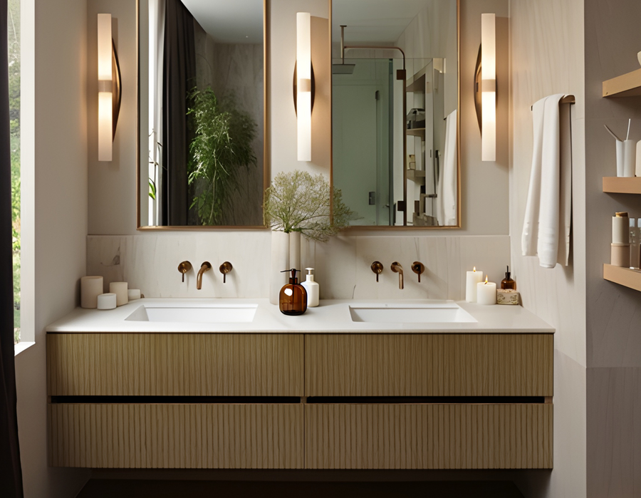 Reeded Bathrooms By NMB Kitchens and Bathrooms.
