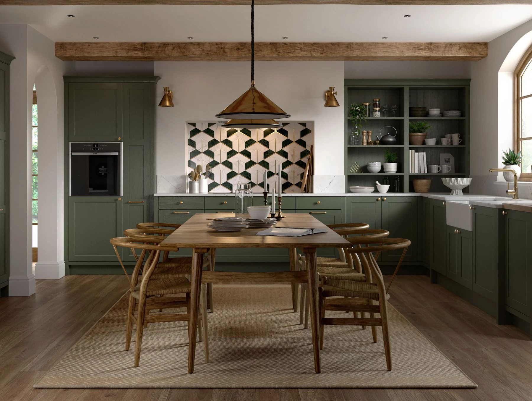 Crathorne, Shaker Kitchen Door By NMB Kitchens and Bathrooms