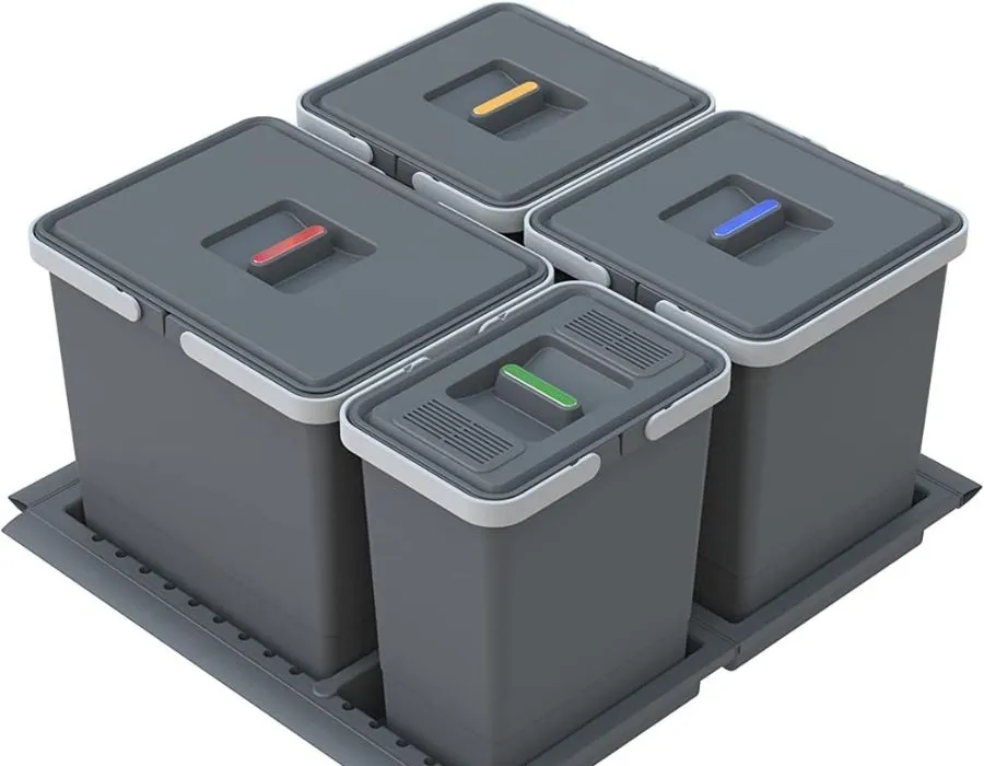 Drawer Bins for Kitchens Recycling Bins