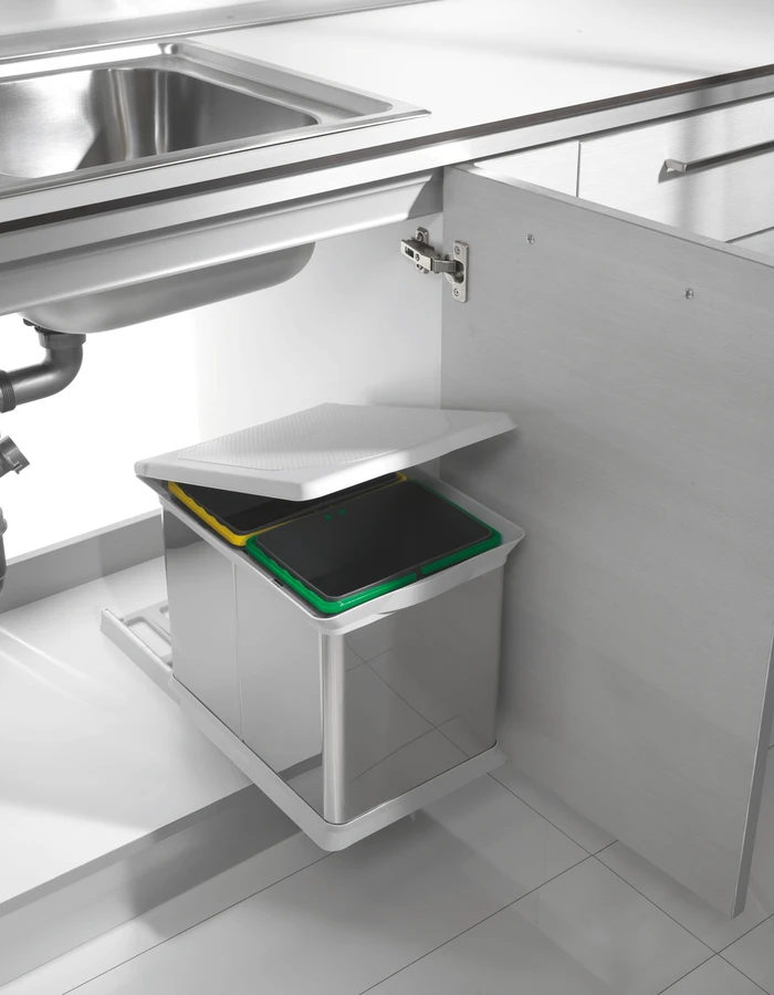 options for Waste Management - Kitchen Recycling Bins