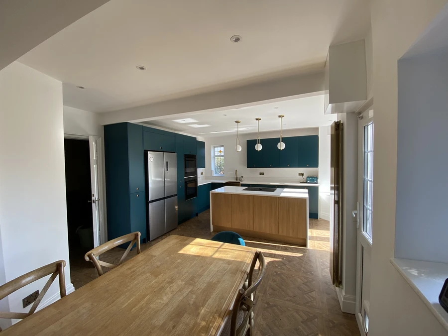 Kitchen Diner Knock through BY NMB Kitchens in Prestwich Manchester